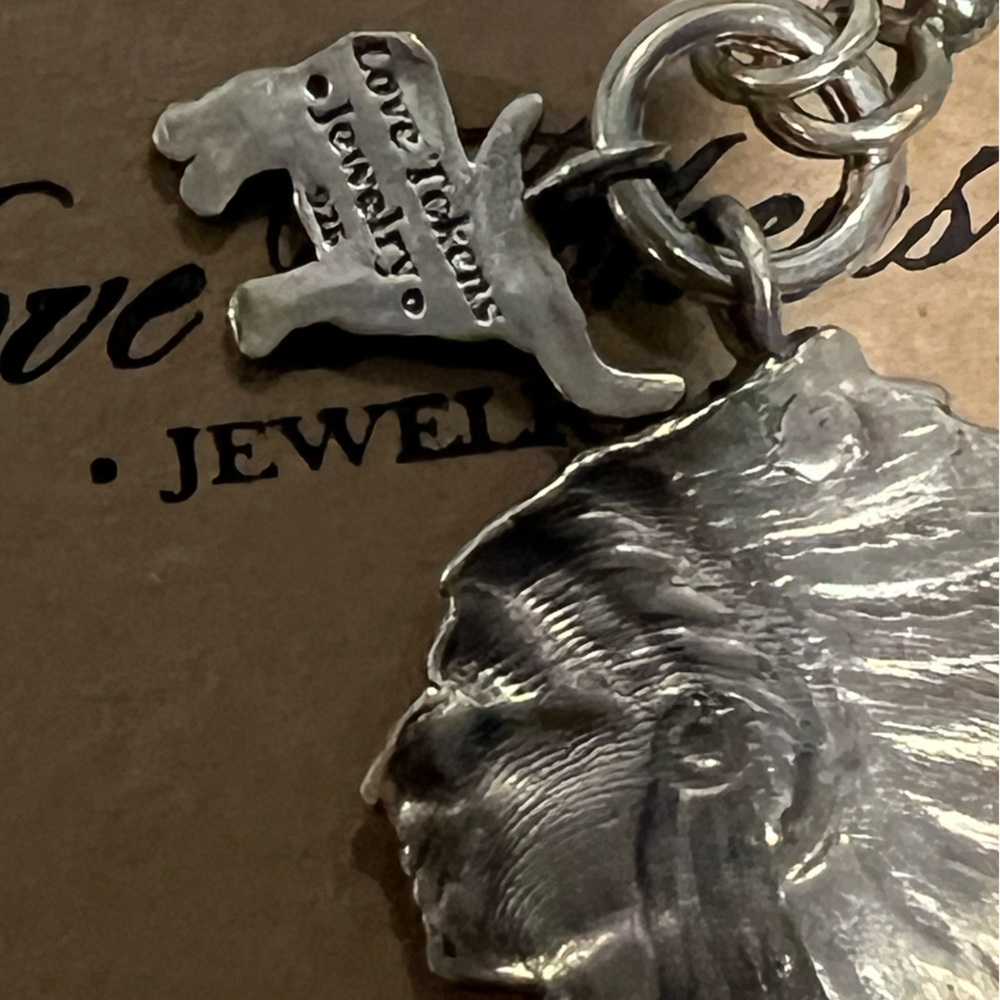 Love Tokens Jewelry Fearless and Texas Charm,  Necklace .  New in box. - Picture 7 of 14
